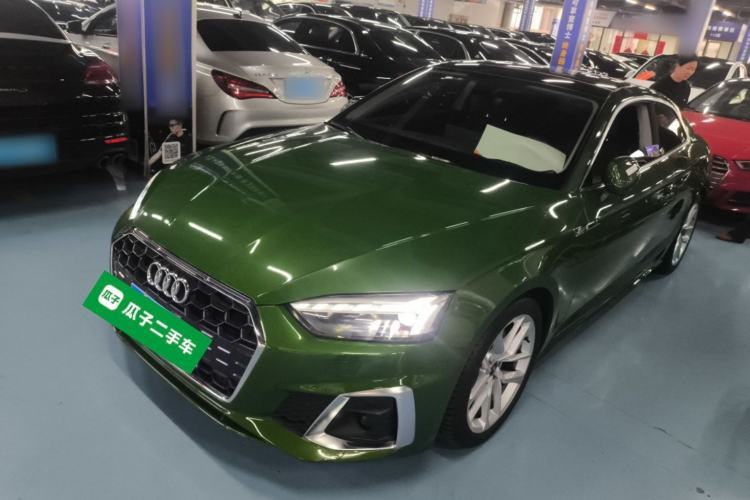 Used Audi A5 2022 Coupe 40 TFSI Fashion Dynamic Model Guazi used car, China used car export, Used car for sale, Used cars, Cheapest cars for sale