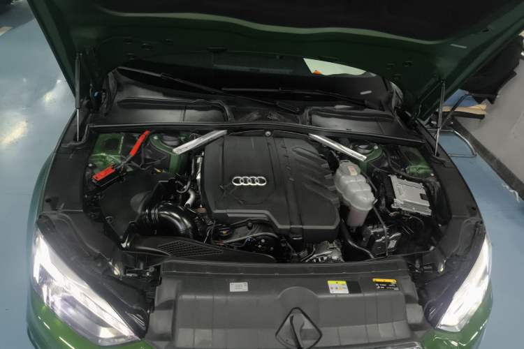 Used Audi A5 2022 Coupe 40 TFSI Fashion Dynamic Model Engine Bay