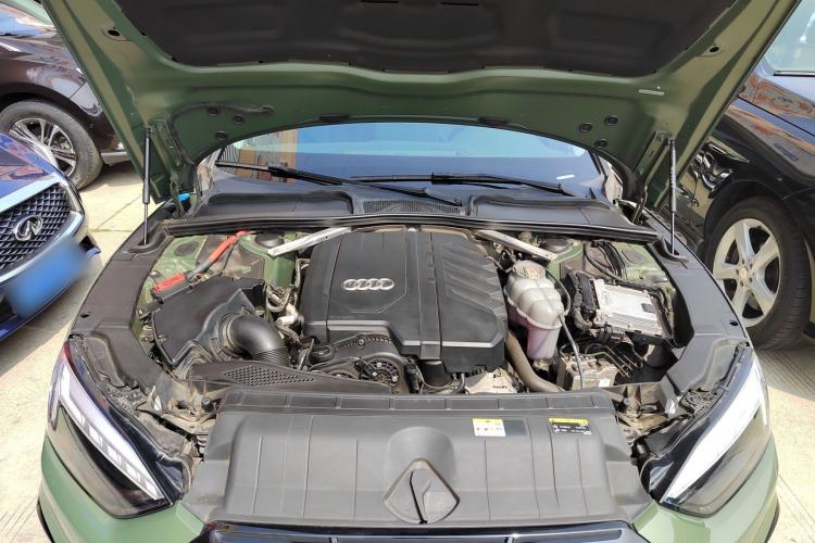 Used Audi A5 2022 Coupe 40 TFSI Fashion Dynamic Model Engine Bay