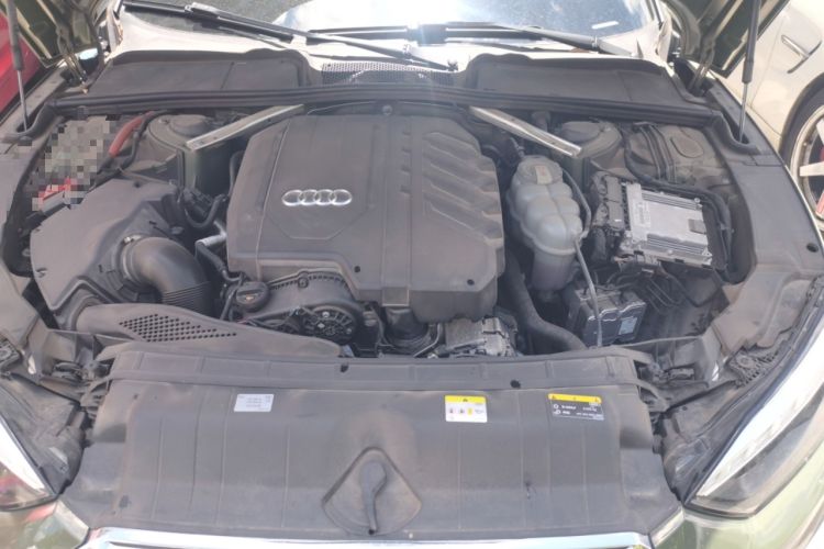 Used Audi A5 2022 Coupe 40 TFSI Fashion Dynamic Model Engine Bay