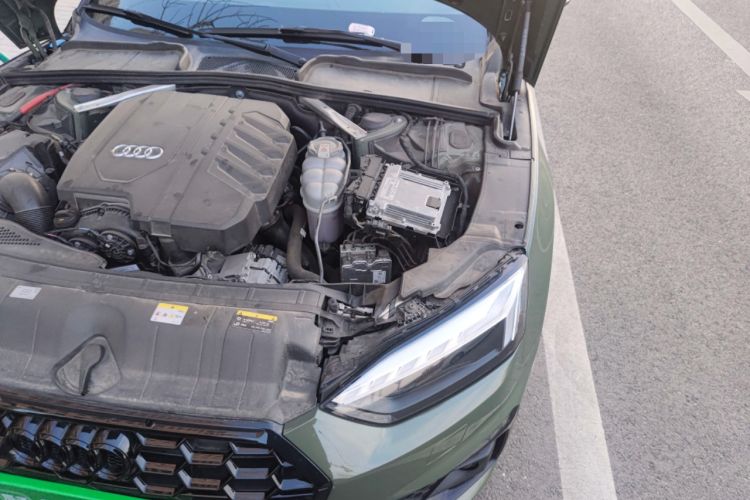 Used Audi A5 2022 Sportback 40 TFSI quattro Luxury Dynamic Model Engine Bay Left