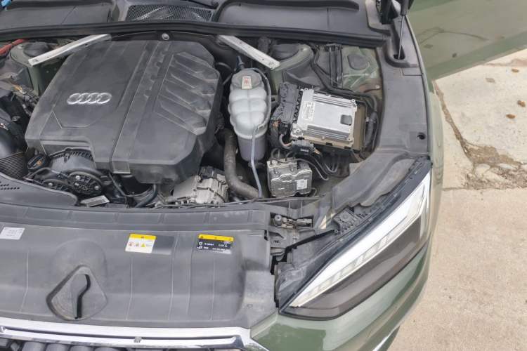 Used Audi A5 2022 Sportback 40 TFSI Fashionable and Dynamic Model Engine Bay Left