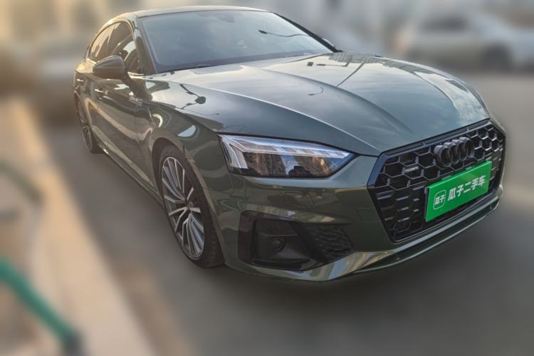 Used Audi A5 2022 Sportback 40 TFSI quattro Luxury Dynamic Model Front Right 45 Deg