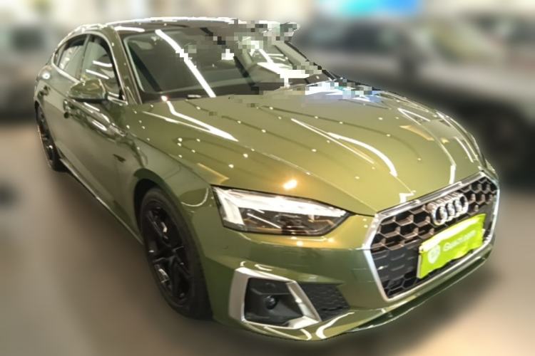 Used Audi A5 2022 Sportback 40 TFSI Stylish and Elegant Model Front Right 45 Deg