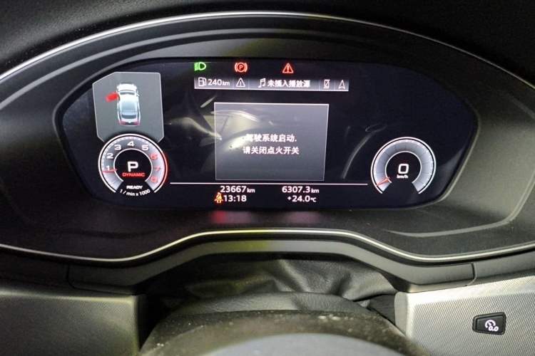 Used Audi A5 2022 Sportback 40 TFSI Fashionable and Dynamic Model Instrument Cluster