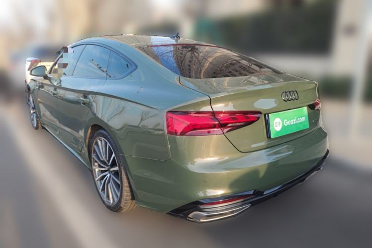 Used Audi A5 2022 Sportback 40 TFSI quattro Luxury Dynamic Model Rear Left 45 Deg