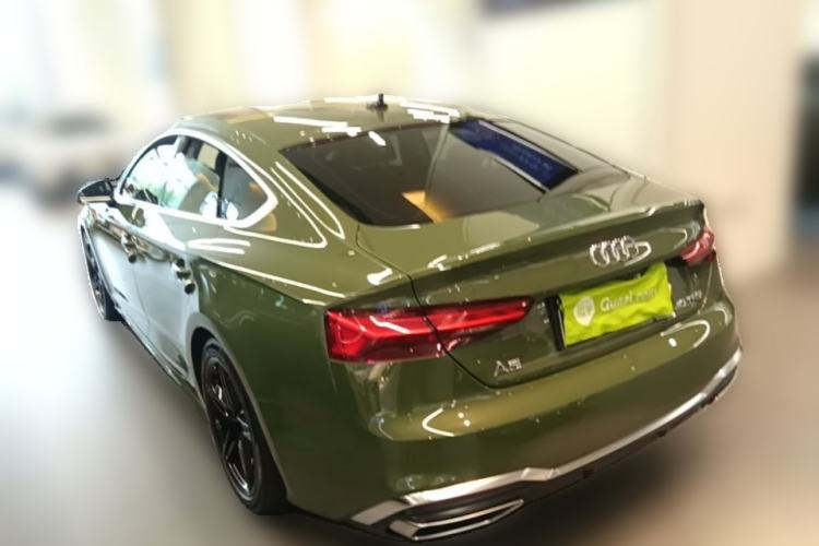 Used Audi A5 2022 Sportback 40 TFSI Stylish and Elegant Model Rear Left 45 Deg