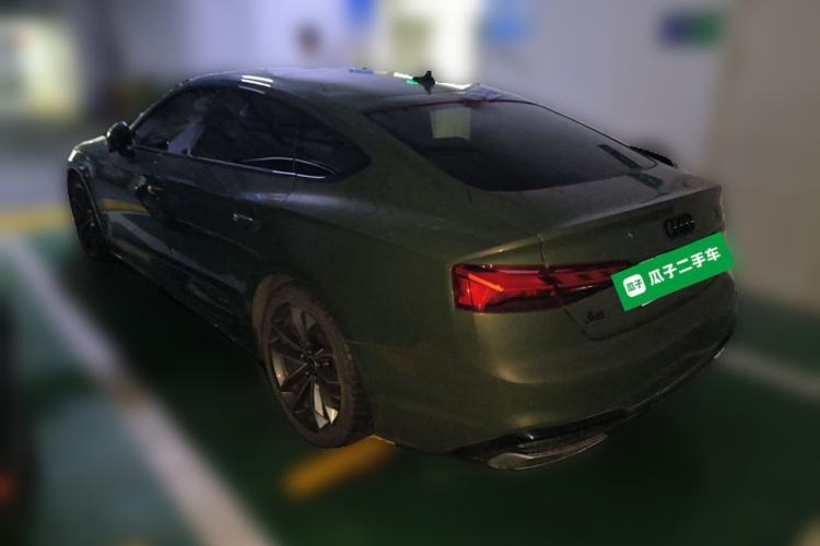 Used Audi A5 2022 Sportback 40 TFSI quattro Luxury Dynamic Model Rear Left 45 Deg