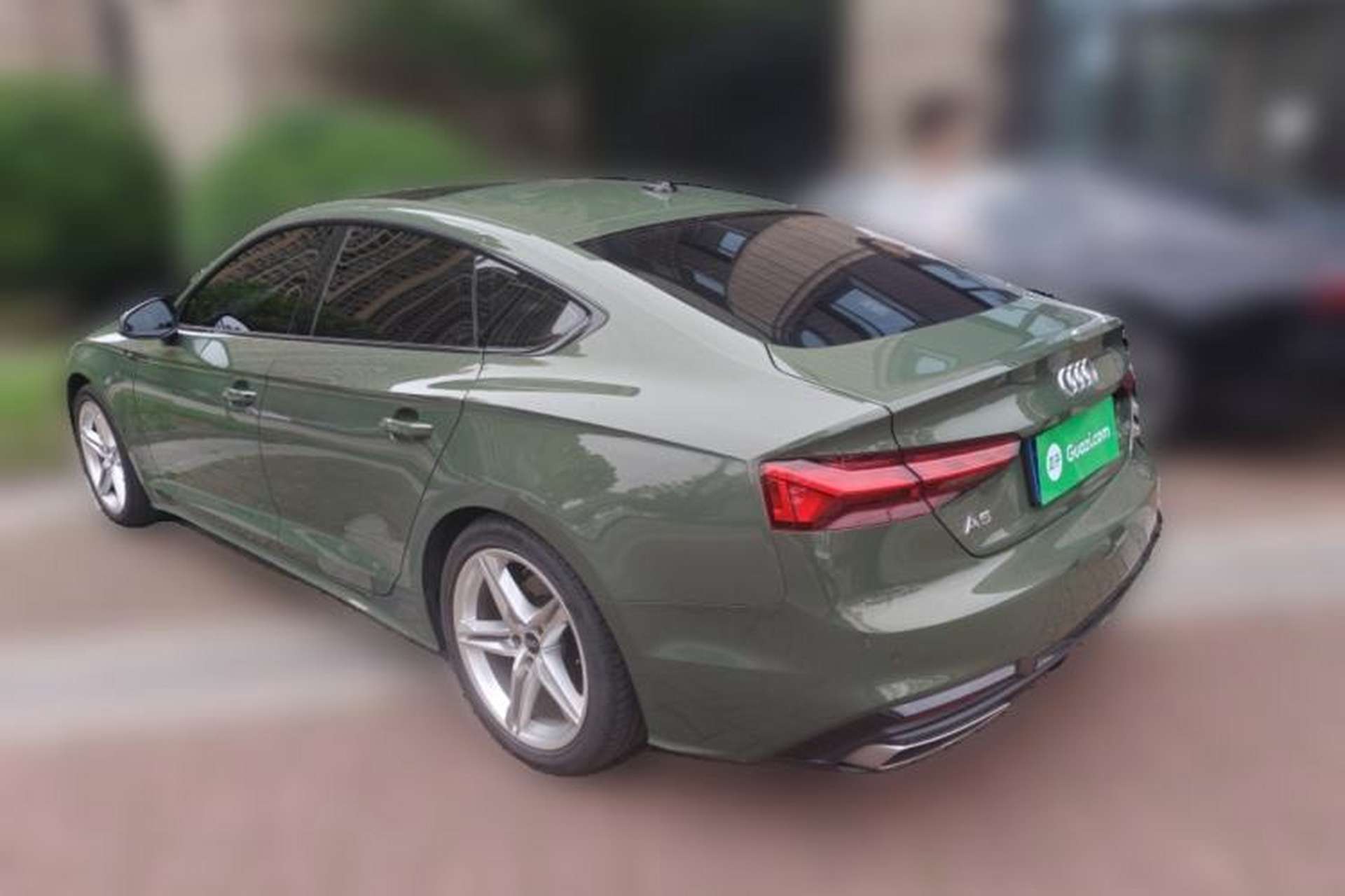 Used Audi A5 2022 Sportback 40 TFSI Fashionable and Dynamic Model Rear Left 45 Deg