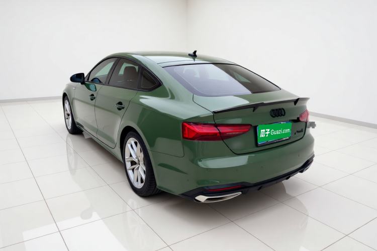 Used Audi A5 2022 Sportback 40 TFSI Fashionable and Dynamic Model Rear Left 45 Deg