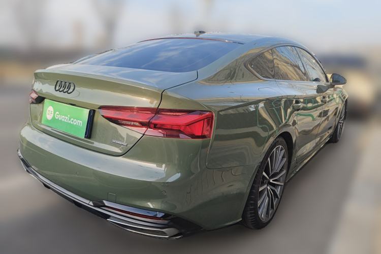 Used Audi A5 2022 Sportback 40 TFSI quattro Luxury Dynamic Model Rear Right 45 Deg