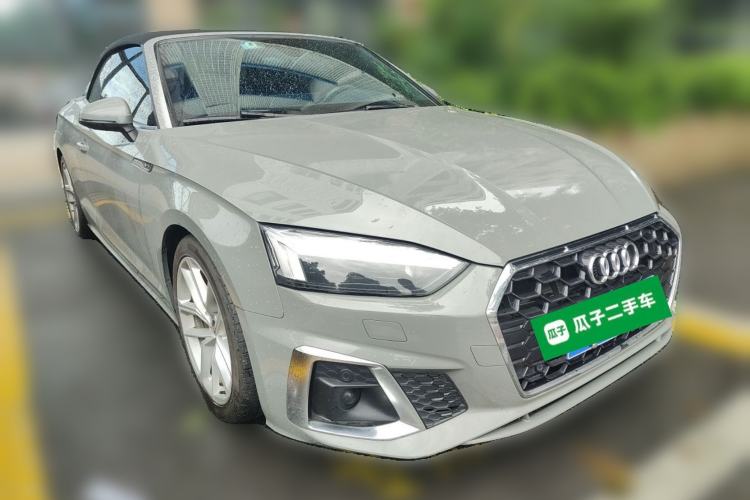Used Audi A5 2022 Cabriolet 40 TFSI Fashion Dynamic Model Front Right 45 Deg