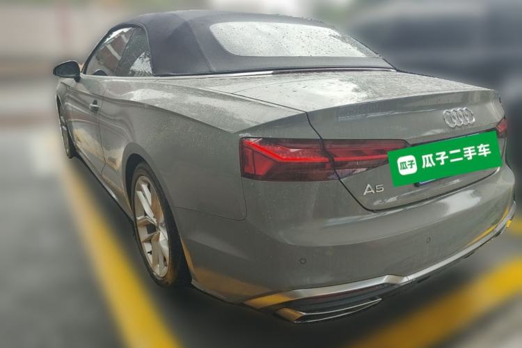 Used Audi A5 2022 Cabriolet 40 TFSI Fashion Dynamic Model Rear Left 45 Deg