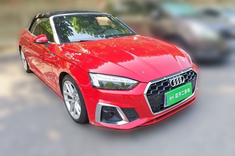 Used Audi A5 2022 Cabriolet 40 TFSI Fashion Dynamic Model Front Right 45 Deg