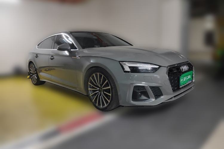 Used Audi A5 2022 Sportback 40 TFSI quattro Luxury Dynamic Model Front Right 45 Deg