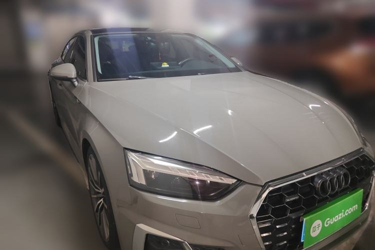 Used Audi A5 2022 Sportback 40 TFSI quattro Luxury Dynamic Model Front Right 45 Deg