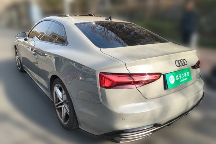 Used Audi A5 2022 Coupe 40 TFSI Fashion Dynamic Model Rear Left 45 Deg