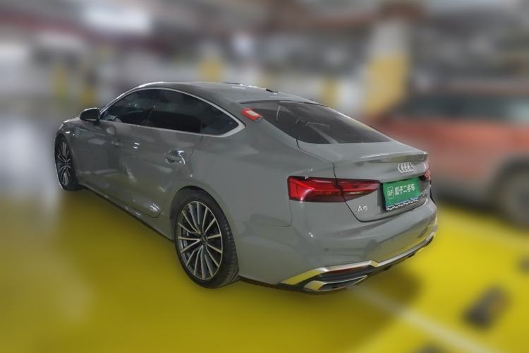 Used Audi A5 2022 Sportback 40 TFSI quattro Luxury Dynamic Model Rear Left 45 Deg