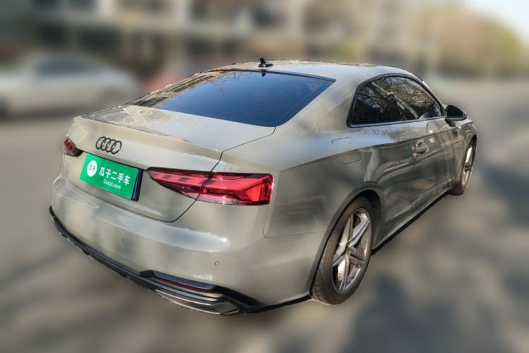 Used Audi A5 2022 Coupe 40 TFSI Fashion Dynamic Model Rear Right 45 Deg