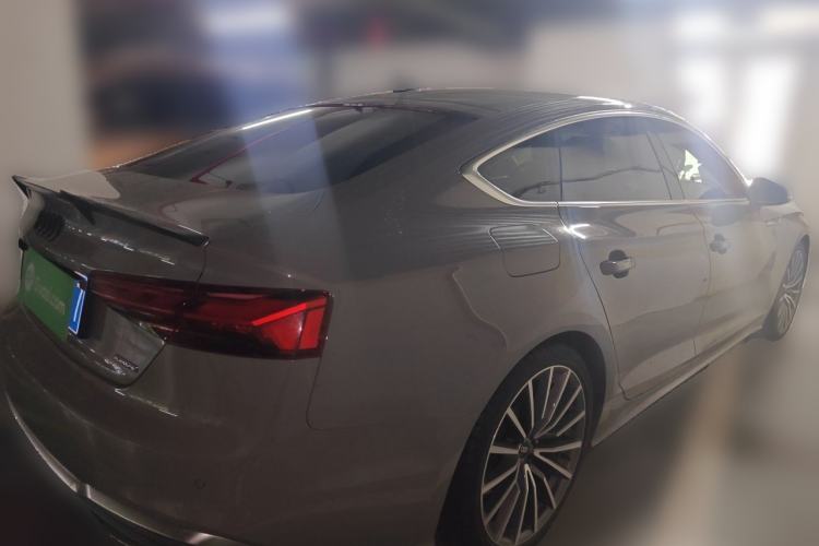 Used Audi A5 2022 Sportback 40 TFSI quattro Luxury Dynamic Model Rear Right 45 Deg