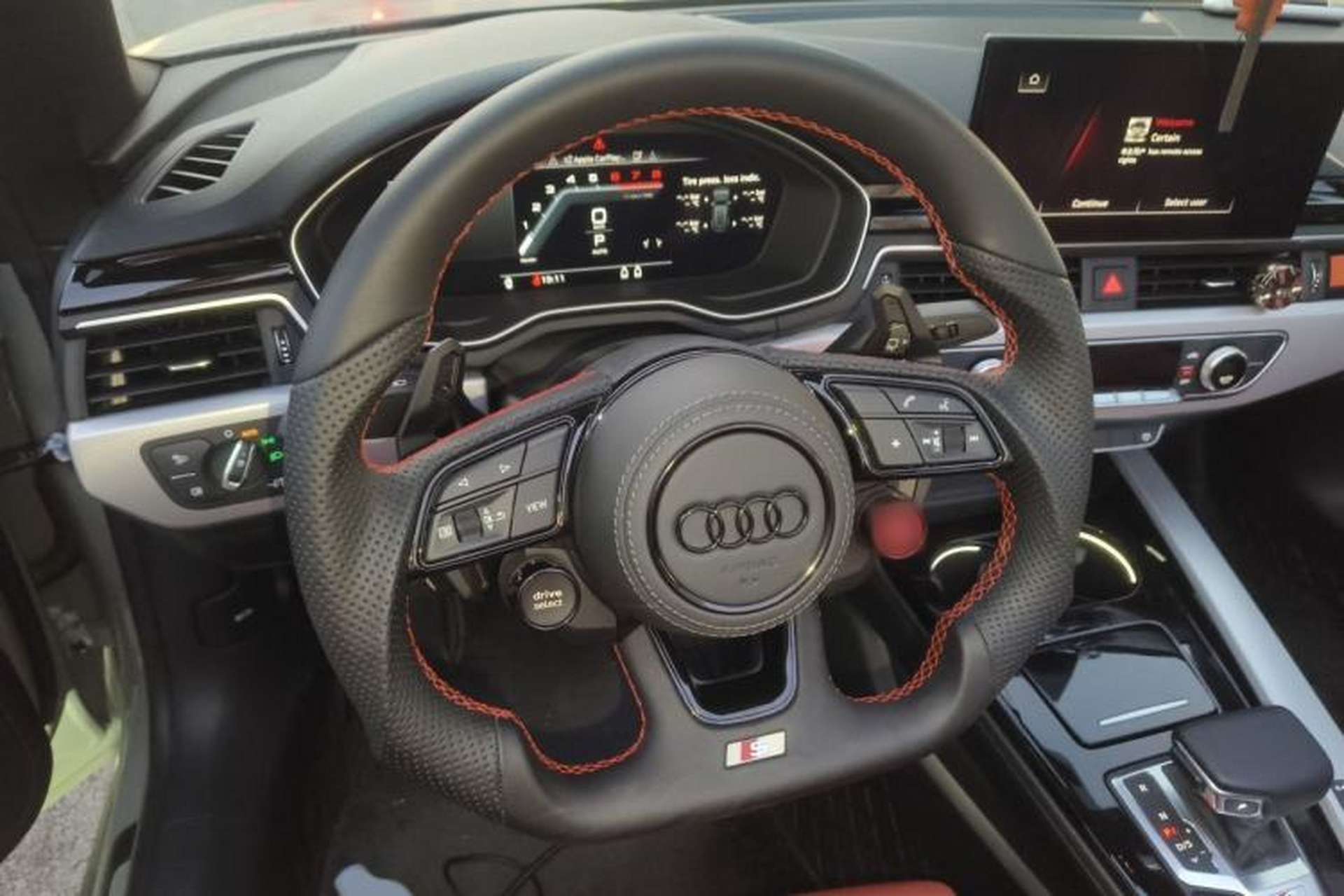Used Audi A5 2022 Cabriolet 40 TFSI Fashion Dynamic Model Steering Wheel