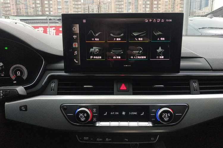 Used Audi A5 2022 Sportback 40 TFSI Fashionable and Dynamic Model Audio And AC Panel