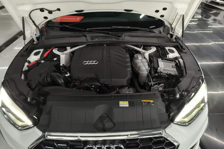Used Audi A5 2022 Coupe 40 TFSI Fashion Dynamic Model Engine Bay