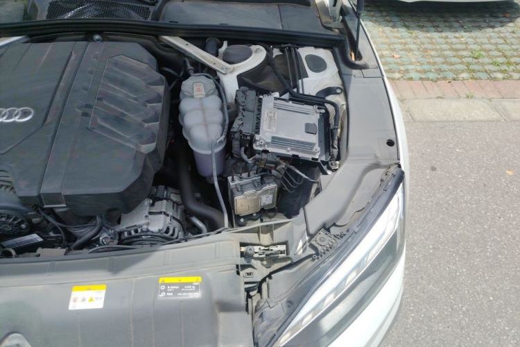 Used Audi A5 2022 Sportback 40 TFSI Fashionable and Dynamic Model Engine Bay Left