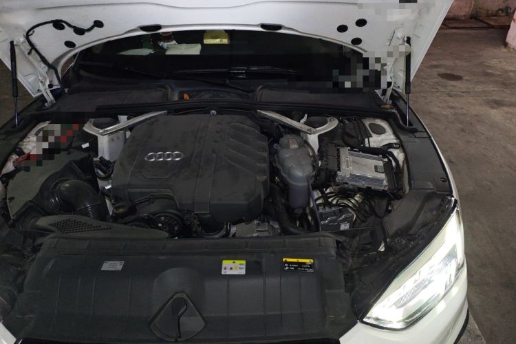 Used Audi A5 2022 Coupe 40 TFSI Fashion Dynamic Model Engine Bay Left