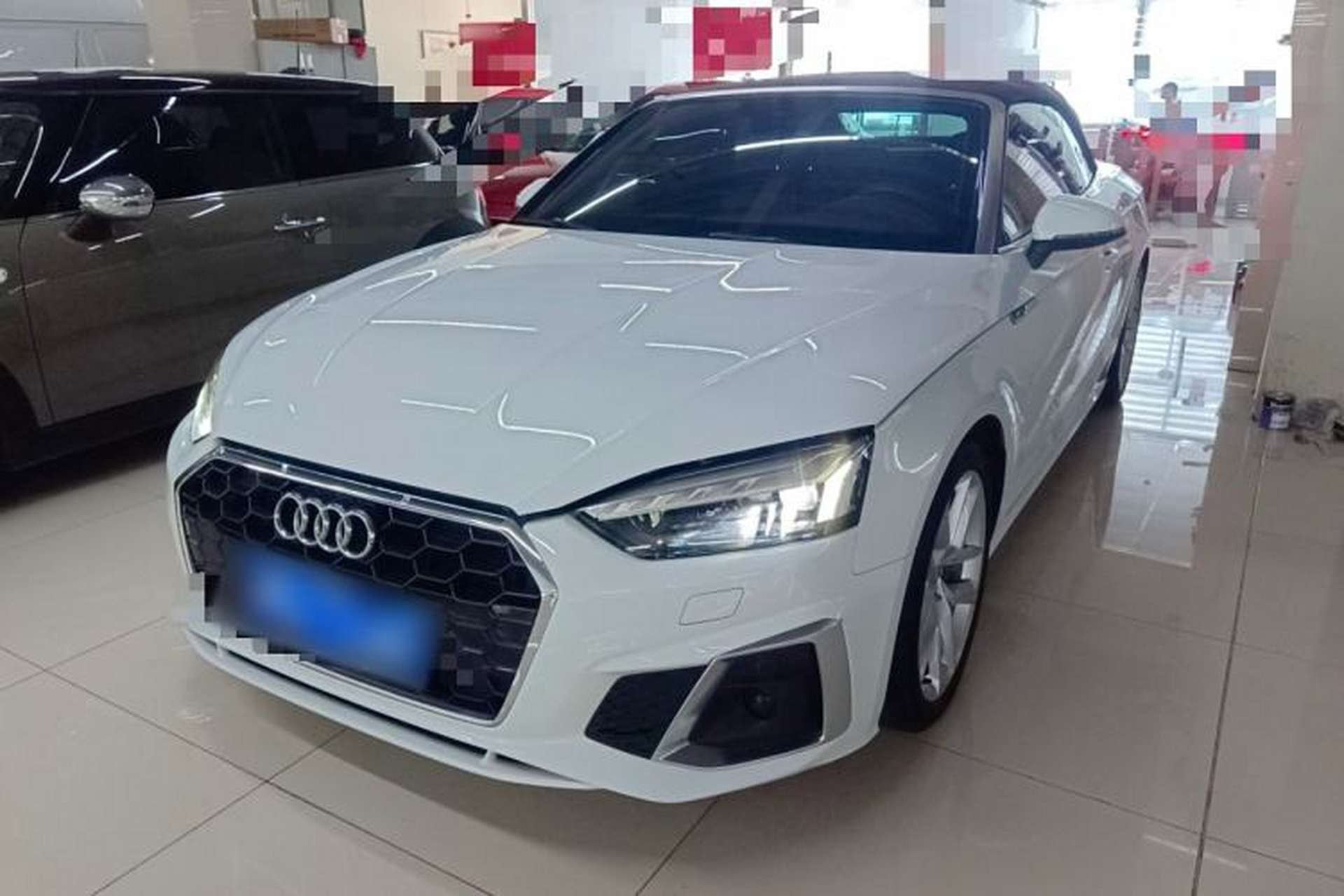 Used Audi A5 2022 Cabriolet 40 TFSI Fashion Dynamic Model Front Left 45 Deg