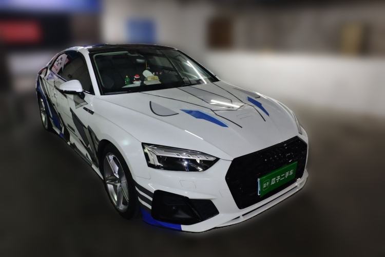 Used Audi A5 2022 Coupe 40 TFSI Fashion Dynamic Model Front Right 45 Deg