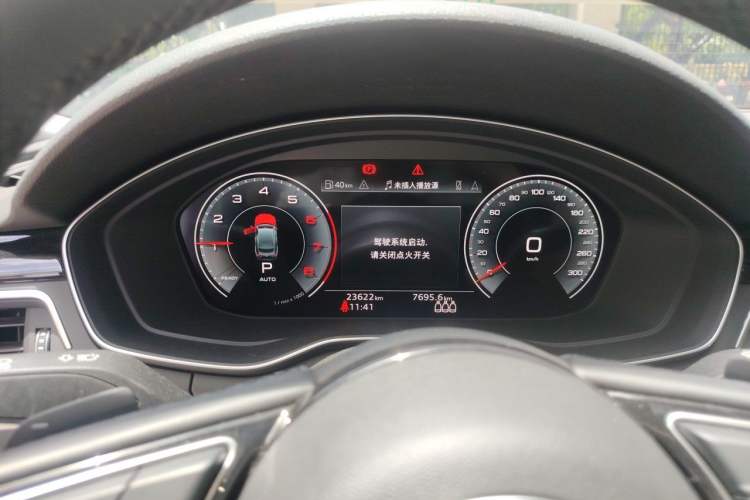 Used Audi A5 2022 Sportback 40 TFSI Fashionable and Dynamic Model Instrument Cluster