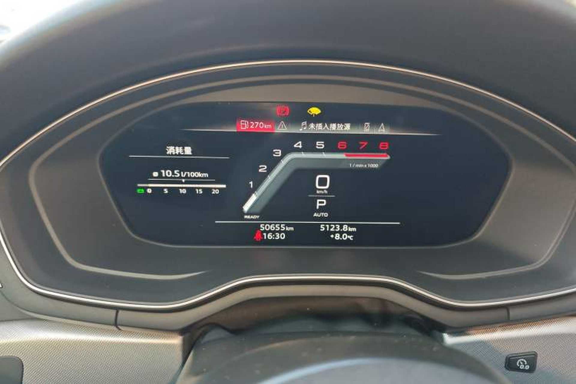 Used Audi A5 2022 Sportback 40 TFSI Stylish and Elegant Model Instrument Cluster