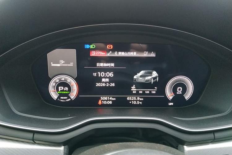 Used Audi A5 2022 Sportback 40 TFSI Fashionable and Dynamic Model Instrument Cluster