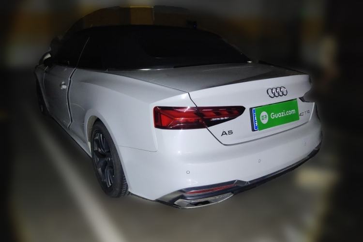 Used Audi A5 2022 Cabriolet 40 TFSI Fashion Dynamic Model Rear Left 45 Deg