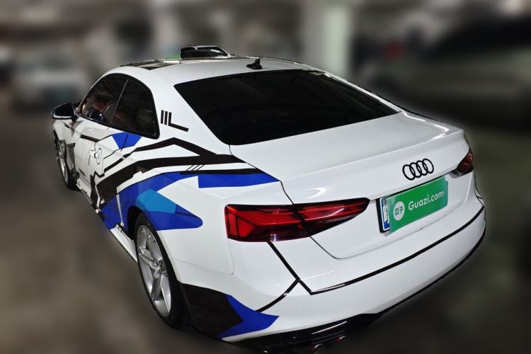 Used Audi A5 2022 Coupe 40 TFSI Fashion Dynamic Model Rear Left 45 Deg