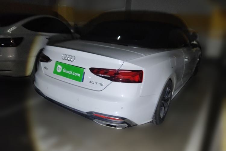 Used Audi A5 2022 Cabriolet 40 TFSI Fashion Dynamic Model Rear Right 45 Deg