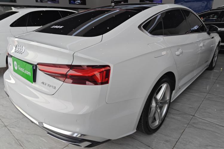 Used Audi A5 2022 Sportback 40 TFSI Stylish and Elegant Model Rear Right 45 Deg