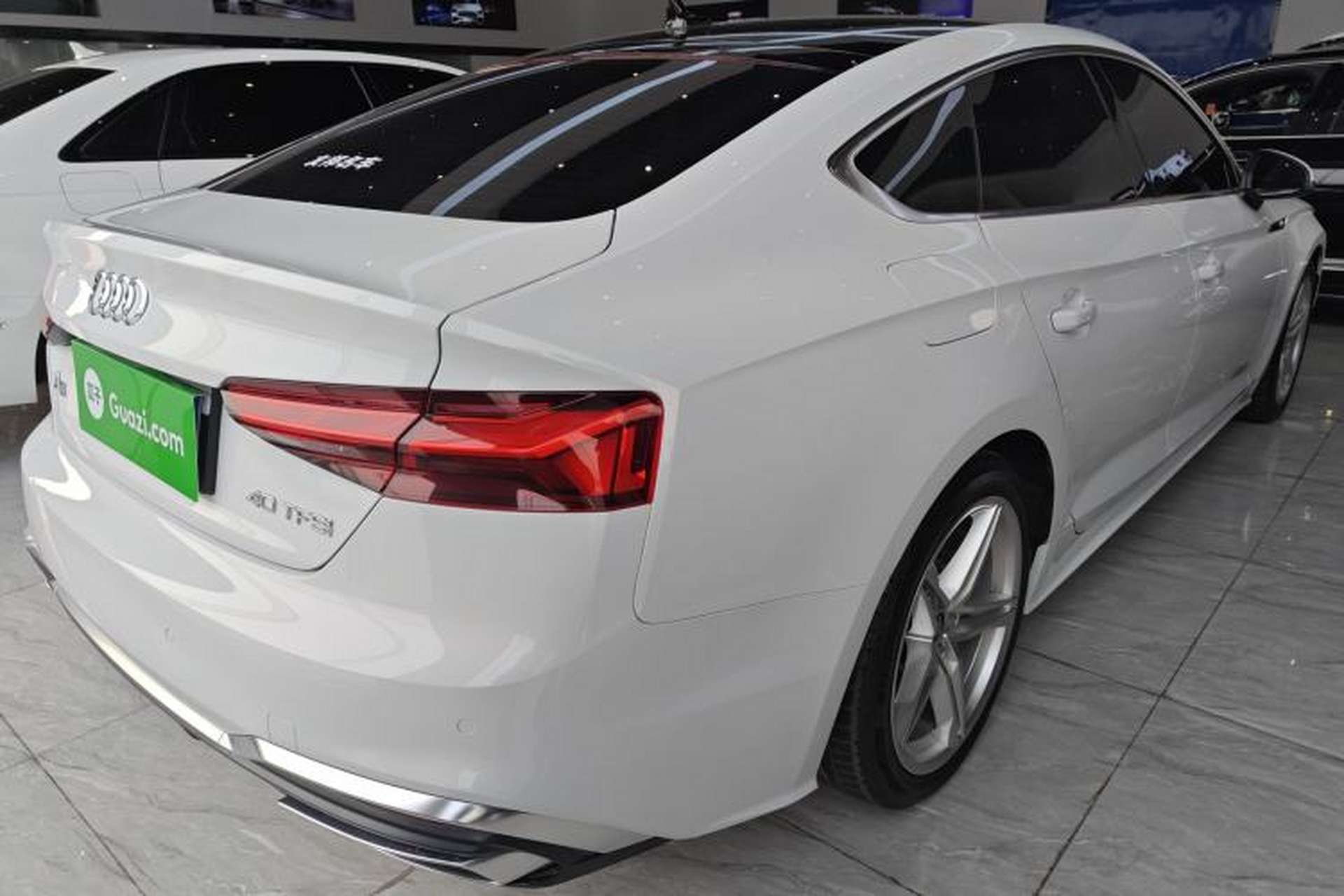 Used Audi A5 2022 Sportback 40 TFSI Stylish and Elegant Model Rear Right 45 Deg