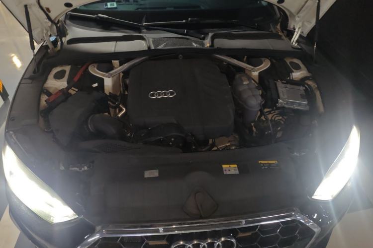 Used Audi A5 2023 Coupe 40 TFSI Fashionable and Dynamic Model Engine Bay