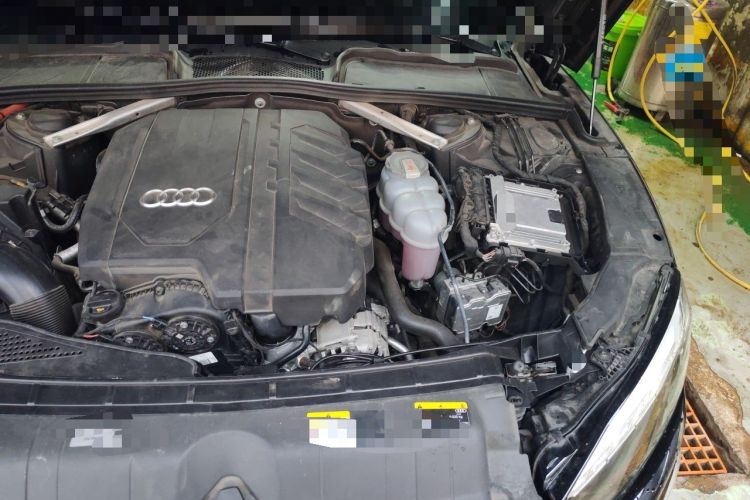 Used Audi A5 2023 Coupe 40 TFSI Fashionable and Dynamic Model Engine Bay Left