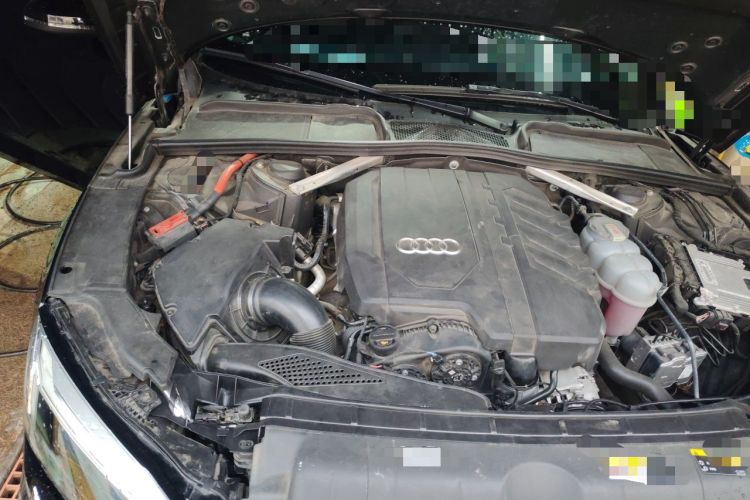 Used Audi A5 2023 Coupe 40 TFSI Fashionable and Dynamic Model Engine Bay Right