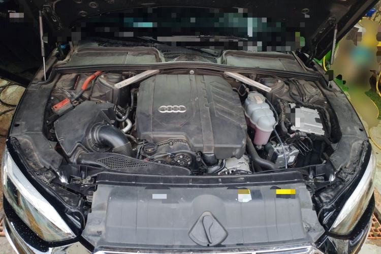 Used Audi A5 2023 Coupe 40 TFSI Fashionable and Dynamic Model Engine Bay