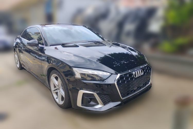 Used Audi A5 2023 Coupe 40 TFSI Fashionable and Dynamic Model Front Right 45 Deg