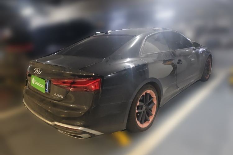 Used Audi A5 2023 Coupe 40 TFSI Fashionable and Dynamic Model Rear Right 45 Deg