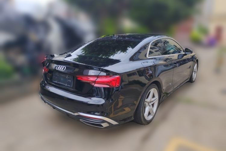Used Audi A5 2023 Coupe 40 TFSI Fashionable and Dynamic Model Rear Right 45 Deg