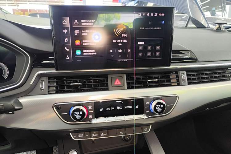 Used Audi A5 2023 Sportback 40 TFSI Fashionable and Dynamic Model Audio And AC Panel