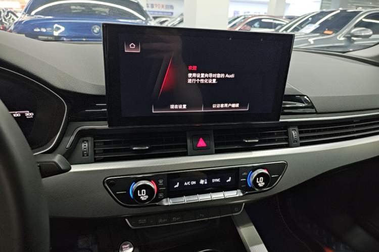 Used Audi A5 2023 Sportback 40 TFSI Fashionable and Dynamic Model Audio And AC Panel