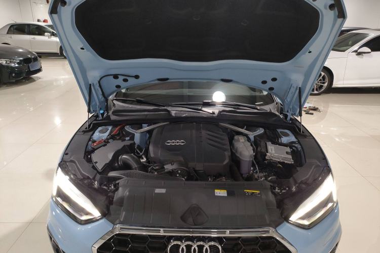 Used Audi A5 2023 Coupe 40 TFSI Fashionable and Dynamic Model Engine Bay