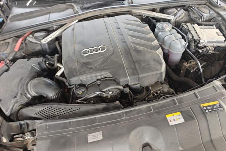 Used Audi A5 2023 Coupe 40 TFSI Fashionable and Dynamic Model Engine Bay